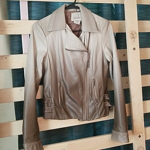 BKE Ombre (Faux)Leather Jacket